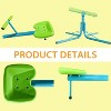 VYNXARIA Antique Blue 360-Degree Rotating Seesaw for Kids - Outdoor Playground Fun - 4 of 4