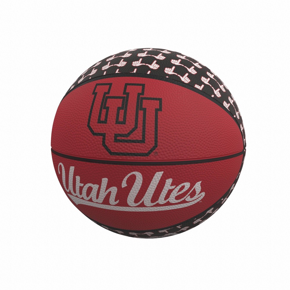 NCAA Utah Utes Mini-Size Rubber Basketball