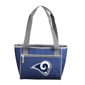 NFL Los Angeles Rams Royal Crosshatch 16 Can Cooler Tote - 21.3qt - 1 of 3