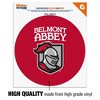 Belmont Abbey College Primary Logo Automotive Car Window Locker Circle Bumper Sticker - 3 of 4
