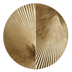 LIVN CO. 2-Piece Gold Half-moon Metalic Wall Decor Set - 1 of 4