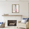 Stupell Industries Pink Surfboard on Coast Floating Frame Canvas Art - 3 of 4