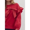Women's Ella Bow Knit Top - entro - 3 of 4