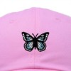 Dalix Butterfly Embroidered Cap Cotton Baseball Hat Garden Womens - 2 of 4