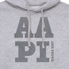 Men's - Instant Message - AAPI And Proud Graphic Fleece Pullover Hoodie - 2 of 4