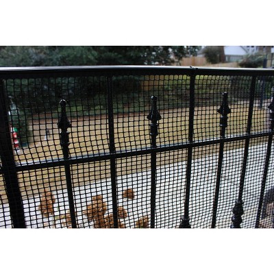Heavy-Duty White Vinyl Outdoor Deck Netting, 15 Feet Long
