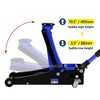 2.5 Ton Low Profile Floor Jack with Dual Pistons, Steel Racing Floor Jack, Long Handle Hydraulic Lift Jack For Repair Shop, 5000 Lbs Capacity 27.6" - 4 of 4