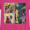 Girls' - Disney - Wish Hope Dream Grid Fitted Short Sleeve Graphic T-Shirt - 2 of 4