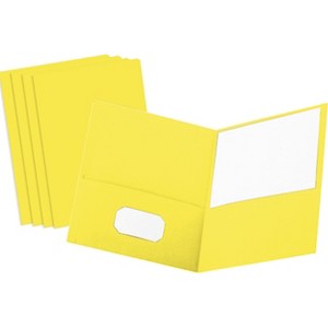 Paper Folders with Pockets 2 Pocket Folders Bulk, Two Pocket Folders for Letter Size Sheets, File Folders with Pockets - by Enday - 1 of 1