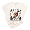 Simply Sage Market Football Game Day Social Club Garment Dyed Tee - 2 of 4