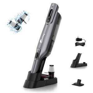 WHALL Handheld Vacuum Cordless, Car Vacuum Portable with LED Light, Lightweight Rechargeable Hand Vacuum - 1 of 4