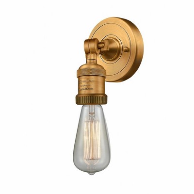 Bare Bulb - 1 Light Wall Sconce In Traditional Style-6.13 Inches Tall and 4.5 Inches Wide