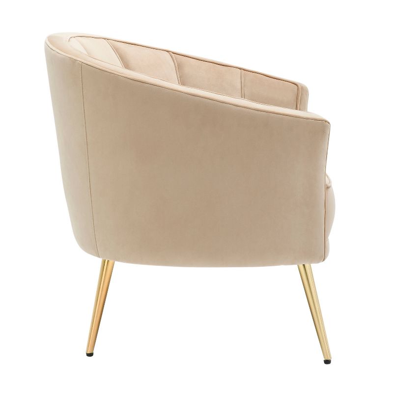 Tania Contemporary Upholstered Accent Chair - LumiSource, 3 of 18