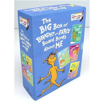 The Big Box of Bright and Early Board Books about Me - (Big Bright & Early Board Book) by  Dr Seuss (Mixed Media Product)