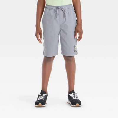 Boys' Minecraft Woven Shorts - Gray