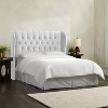 Skyline Furniture Tufted Velvet Upholstered Wingback Headboard - 2 of 4