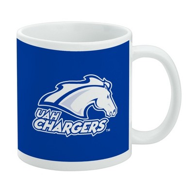 UAH Primary Logo Ceramic Coffee Mug Novelty Gift Mugs for Coffee Tea and Hot Drinks 11oz White