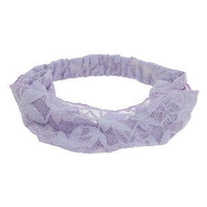 Unique Bargains Women's Maple Leaf Lace Headband 1 Pc - 1 of 4