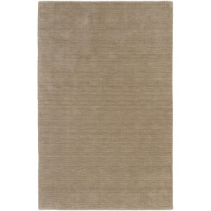 Tan Wool Hand Woven Area Rug - 1 of 4