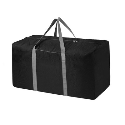 Hachikiko 96L Extra Large Waterproof Travel Duffle Bag, Lightweight Foldable for Men & Women,Black