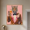 Art Remedy Tiger Bellini Suit Tiger Glam Wall Art Framed - 2 of 4