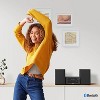 Panasonic® Bluetooth® Compact Home Stereo System with 2-Way Speakers, Amp, CD Player, Radio, and Remote, PM700 in Black - 3 of 4