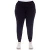 Women's Plus Size Harem Pants - White Mark - 2 of 4