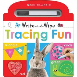 Tracing Fun: Scholastic Early Learners (Write and Wipe) - (Board Book)