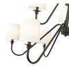 Gianna 9-Light Matte Black Two-Tier Chandelier - Modern Design for Dining & Living Rooms - 2 of 4