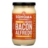 Sonoma Gourmet Uncured Bacon Alfredo Sauce - Case of 6/15.5 oz - 2 of 4
