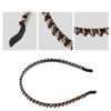 Unique Bargains Women's Hairband 2 Rows Rhinestone Headband 0.31 Inch Wide 1 Pc - 4 of 4