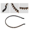 Unique Bargains Women's Hairband 2 Rows Rhinestone Headband 0.31 Inch Wide 1 Pc - image 4 of 4