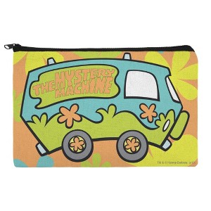 Scooby-Doo The Mystery Machine Makeup Cosmetic Bag Organizer Pouch - 1 of 4
