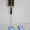 Possini Euro Design Possini Euro Squire 18 1/2" High Black and Brass USB Plug-In Wall Lamp - 3 of 4