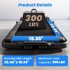9% Incline Walking Pad Treadmill Portable Folding Walking Pad with Handle bar, Under Desk Walking Pad Low Noise - 2 of 4