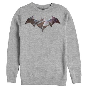 Men's Batman Logo Geometric Wing Sweatshirt - 1 of 3