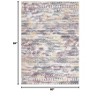 TROPOW Washable Area Rugs, Vintage Oriental Rug, Low Pile Stain Resistant Carpet with Non-Slip Backing, Stain Resistance Rug for Bedroom Dining Room - 3 of 4