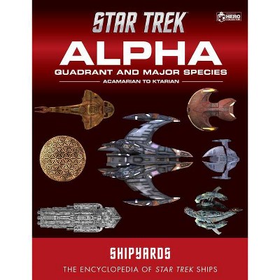 Star Trek Shipyards: Alpha Quadrant and Major Species Volume 1 - by  Ben Robinson (Hardcover)