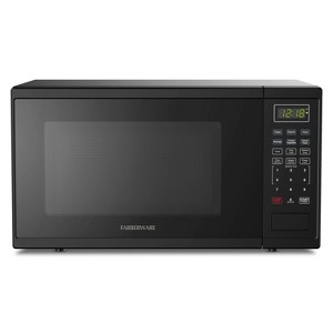 Farberware Countertop Microwave Oven with LED Display, 6 Auto-Cook Settings, 10 Power Levels, Defrost, and Child Safety Lock - 1 of 4