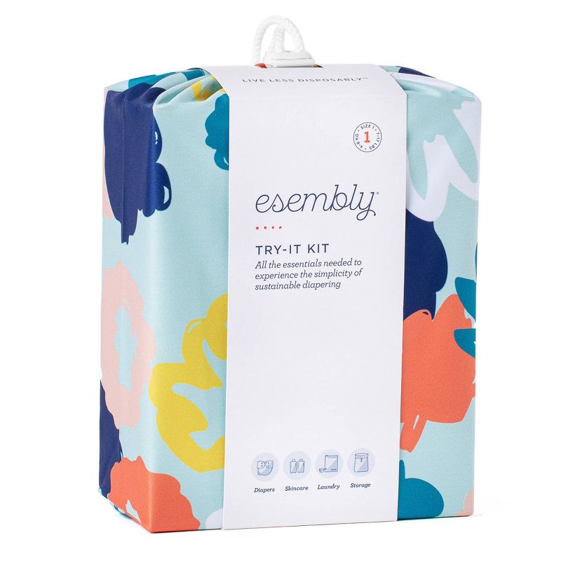 Esembly Cloth Diaper Try-It Kit Reusable Diapering System - (Select Size and Pattern), 5 of 14
