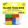 Koplow Games Assorted Color Blank 16mm Foam Dice, 12 Per Pack, 6 Packs - 3 of 3