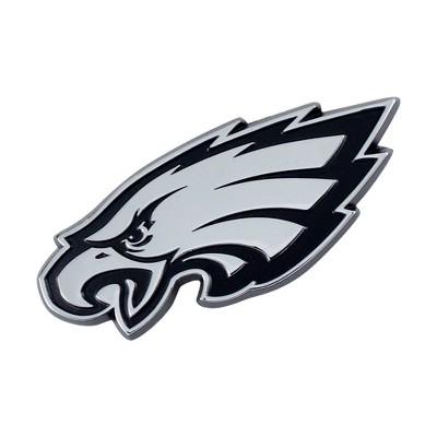 Nfl Philadelphia Eagles 3d Chrome Metal Emblem : Target