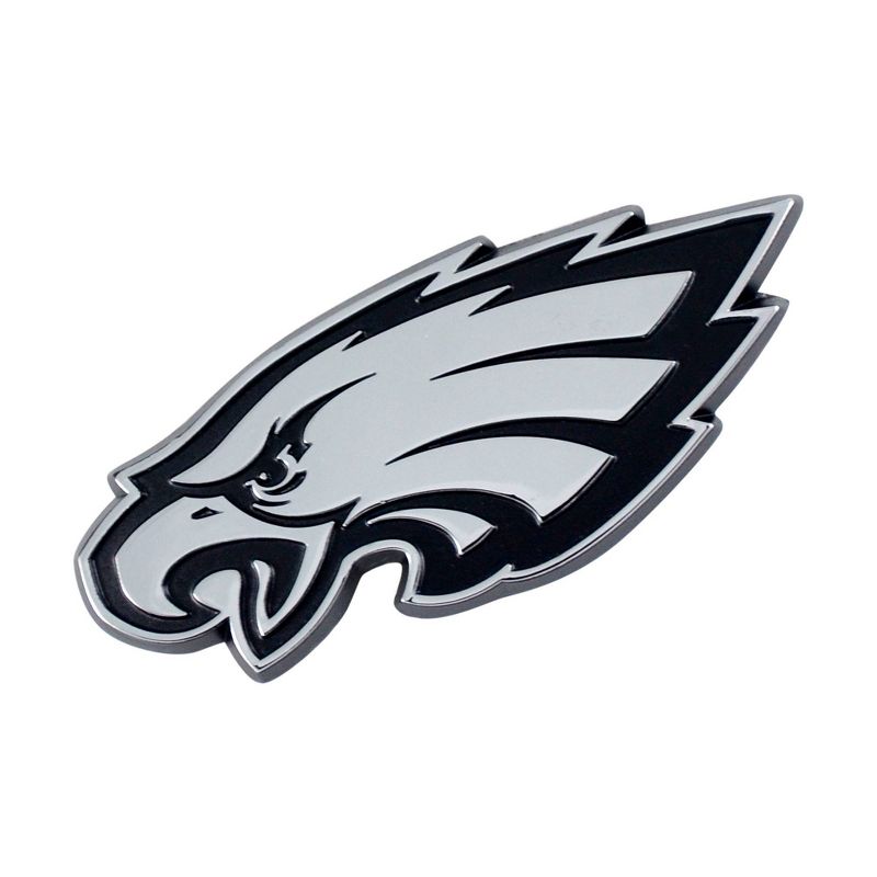 NFL Philadelphia Eagles 3D Chrome Metal Emblem, 1 of 4