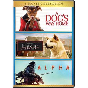 Alpha / A Dog's Way Home / Hachi: A Dog's Tale (DVD)(2021)
