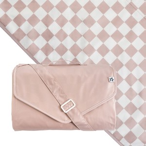 Tiny Twinkle Waterproof Picnic Blanket | 5'x7' 100% Recycled Polyester, Sandproof, Foldable & Portable for Beach, Camping, Travel - 1 of 4