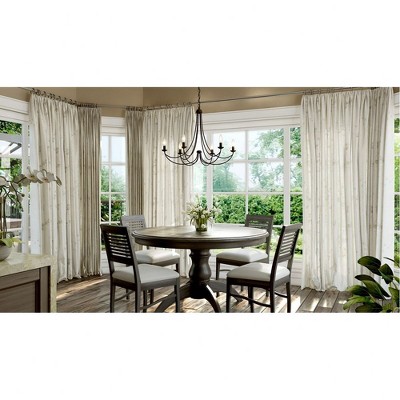Imperial Bronze 6-Light Steel Chandelier