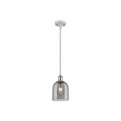 Bella - 1 Light Stem Hung Mini Pendant In Industrial Style-9.5 Inches Tall and 5.5 Inches Wide