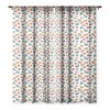 BlueLela Spring Butterflies Pattern 003 Single Panel Sheer Window Curtain - Deny Designs - image 3 of 4