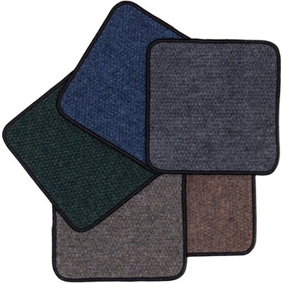 Carpets for Kids All Seasons Mountainside Seating Classroom Rug, Multi Set of 25, 16"X16", Square