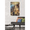 Trends International Justice League vs. Godzilla vs. Kong - Street Battle Framed Wall Poster Prints - 2 of 4